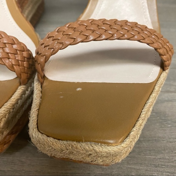 SCHUTZ | Nani Two Toned Braided Espadrille Wedge - Picture 6 of 12